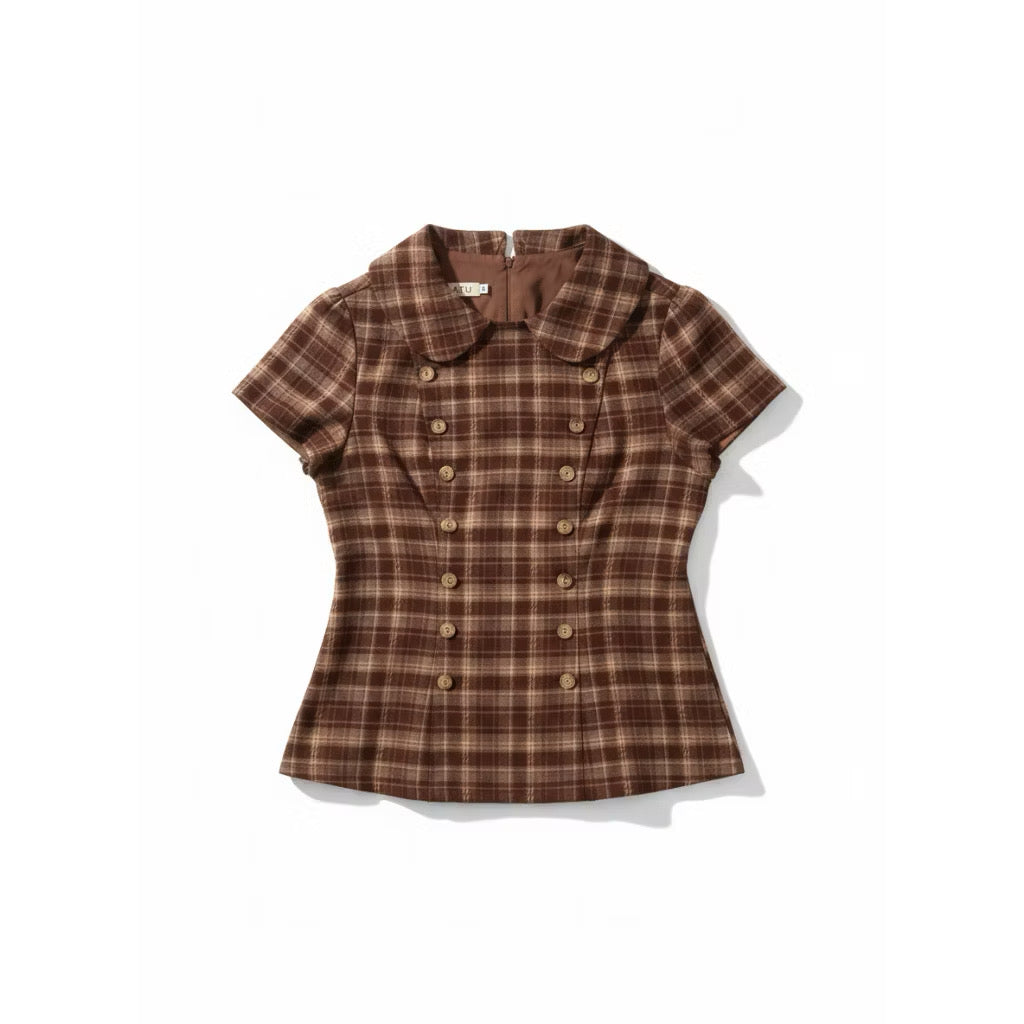 Tubycatu Maris Check Top