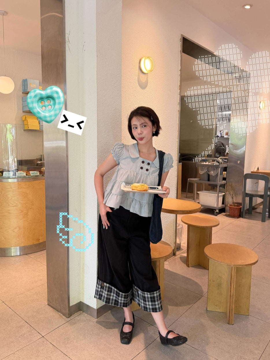 Dora.Label Zoe Capri Denim Pants