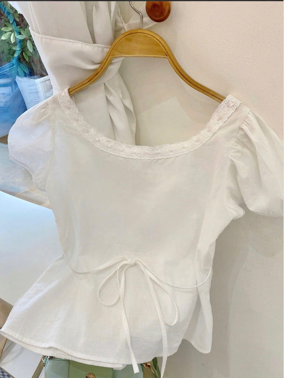 1998beforethedawn Navie White Top