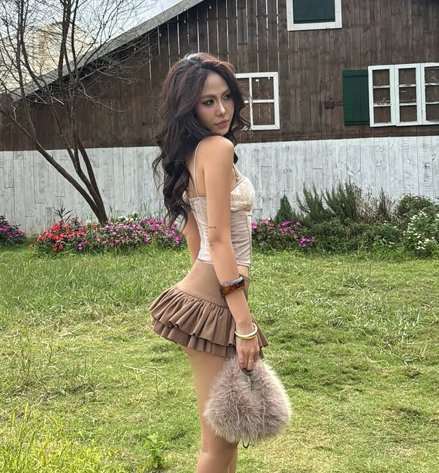 Elmer Corset Top (Beige)