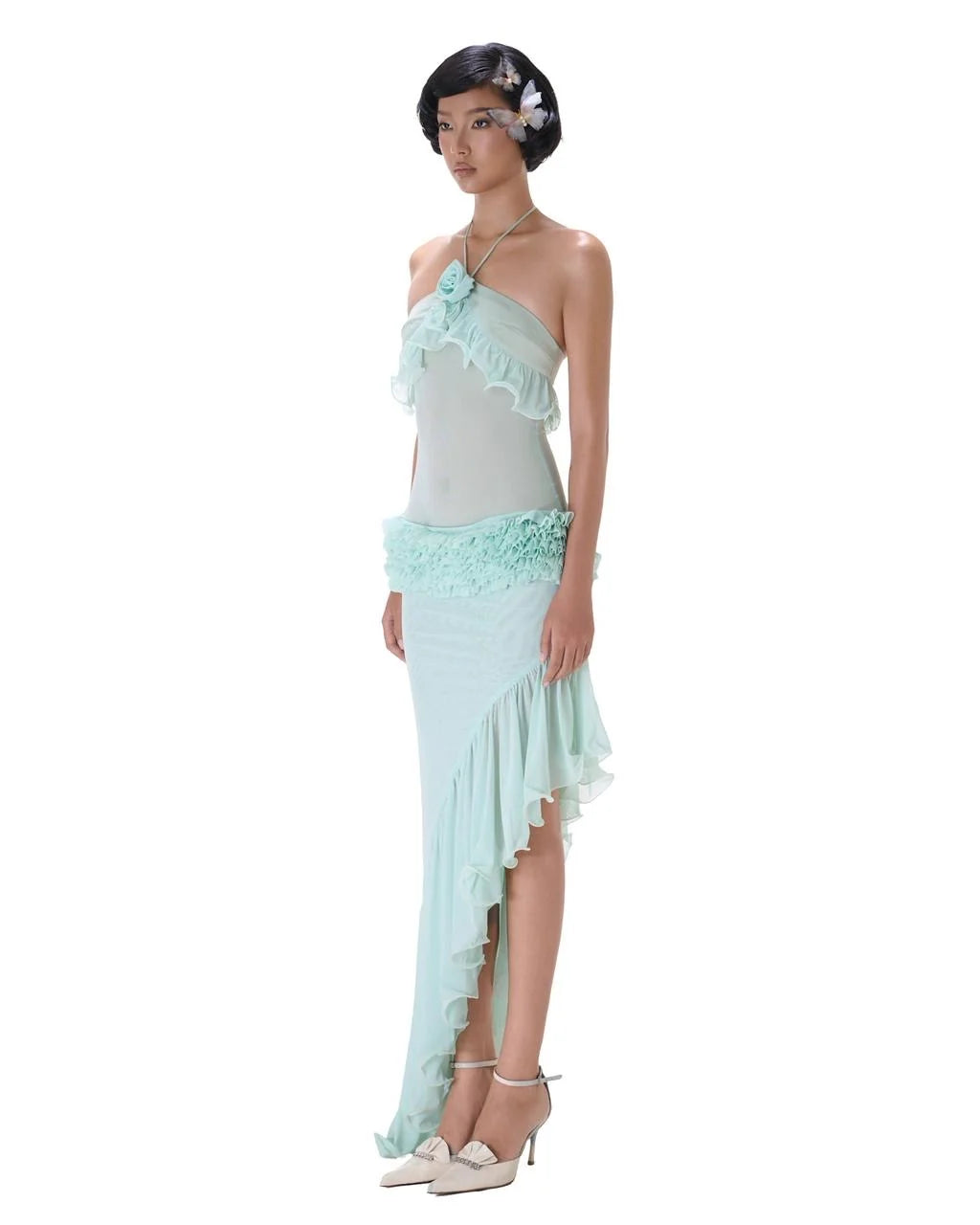 Ibiboss Mari Flower Maxi Dress - Ready to dispatch in 48 hours