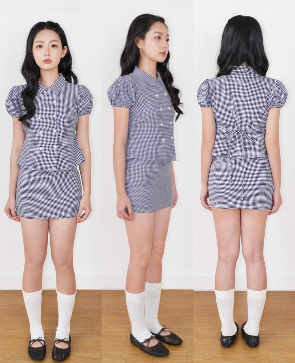 1998beforethedawn Emily Navy Top