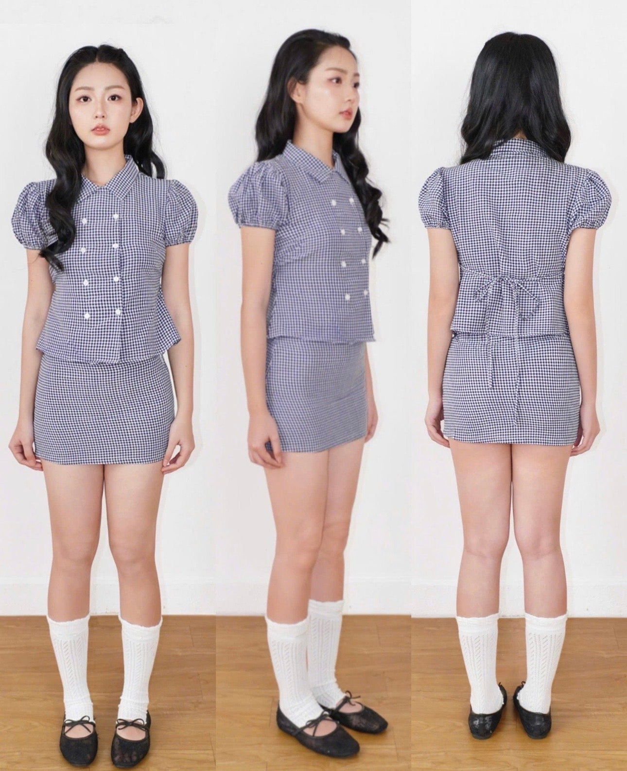 1998beforethedawn Emily Navy Top