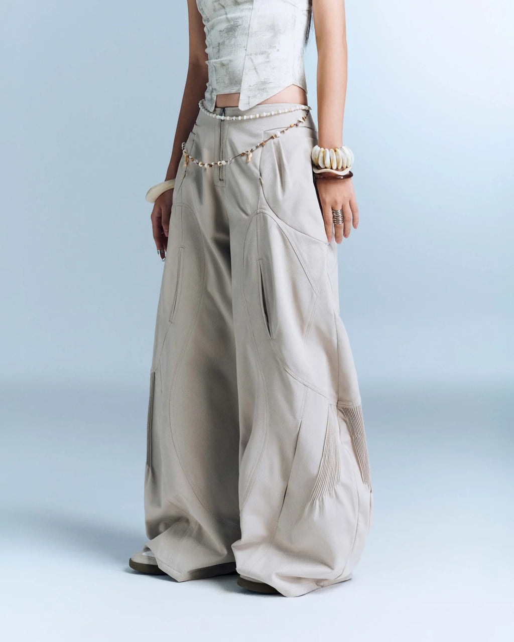 Bunnyhill Murphy Pants ( Beige ) - Ready to dispatch in 48 hours