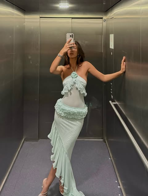 Ibiboss Mari Flower Maxi Dress - Ready to dispatch in 48 hours