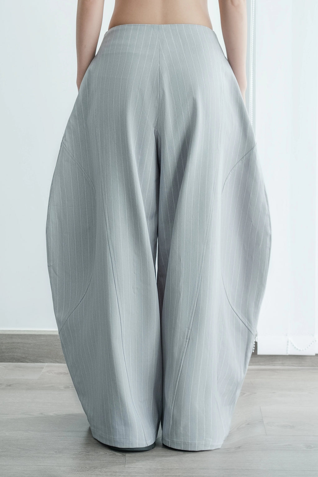 BunnyhillConcepts Luft Pants ( Blue Grey Striped ) - Ready to dispatch in 48 hours