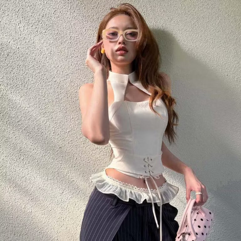 Aiai Irene Halter Top Corset