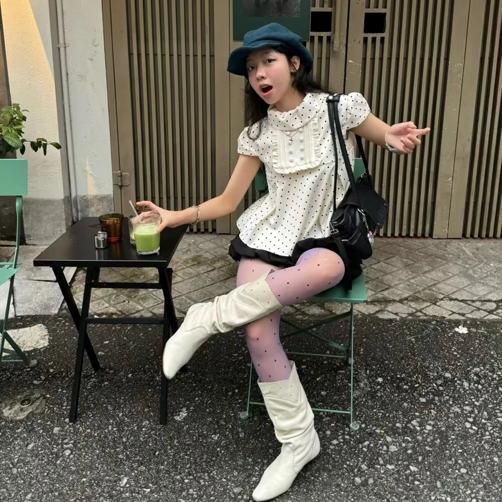 Maniacutie Leya Dot Top