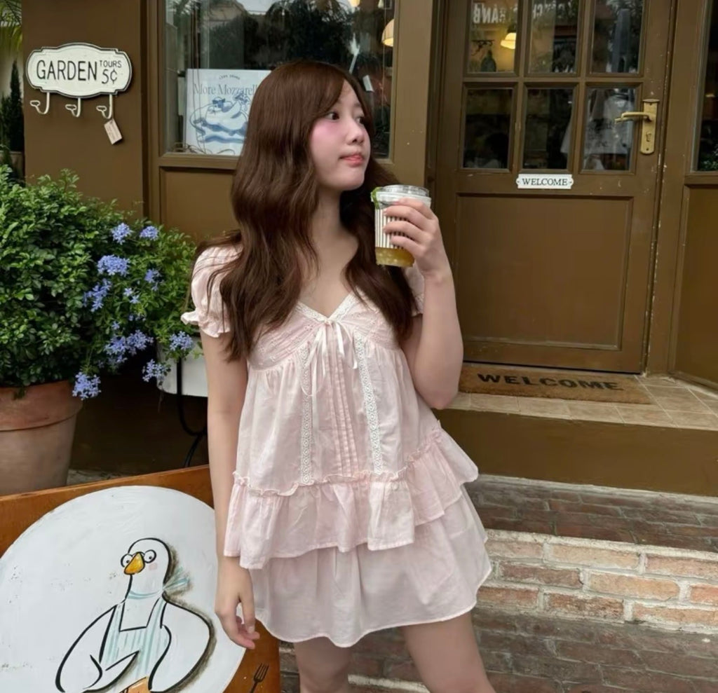 1998beforethedawn New Esme Pink Top