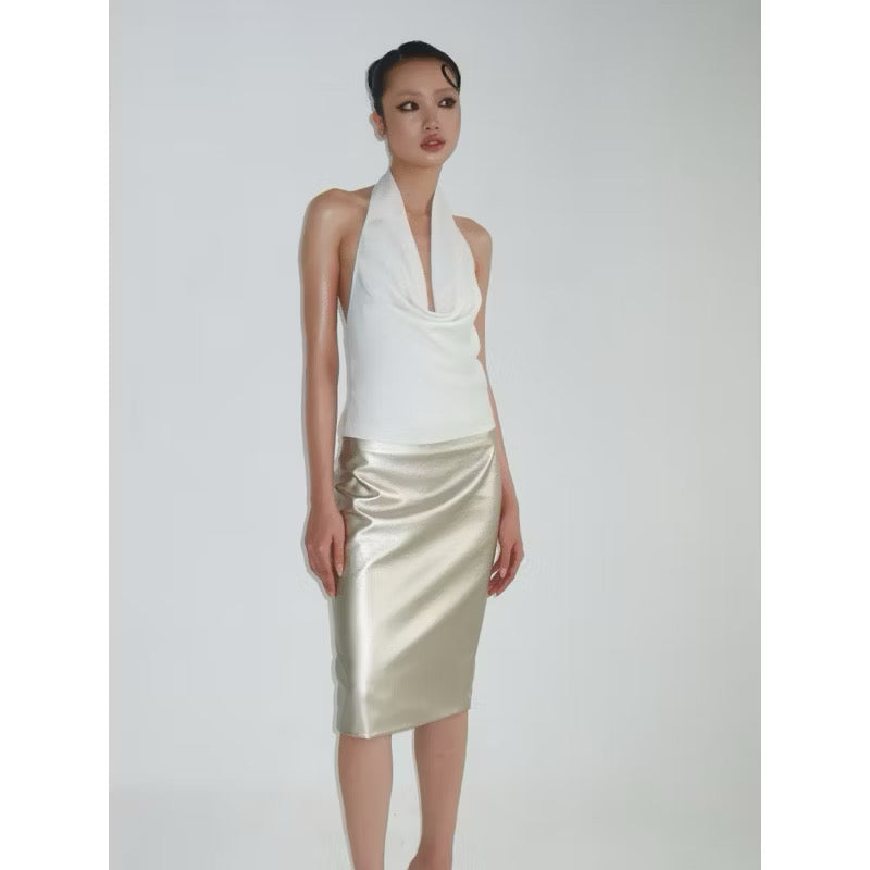 Ayserkris June Top x Silk Veil Skirt - Ready to dispatch in 48 hours