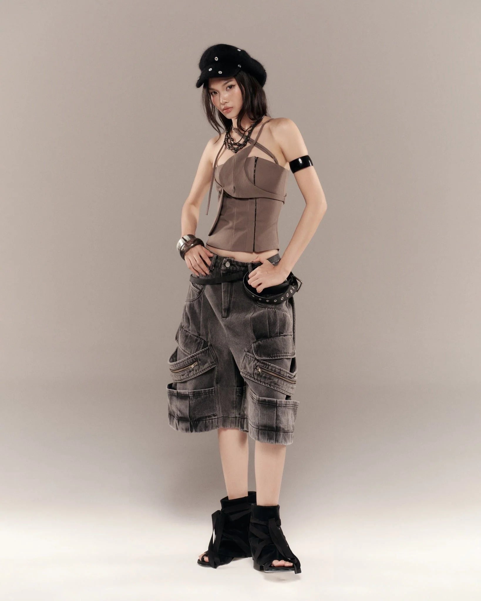Bunnyhill Demos Top ( Grey ) - Ready to dispatch in 48 hours