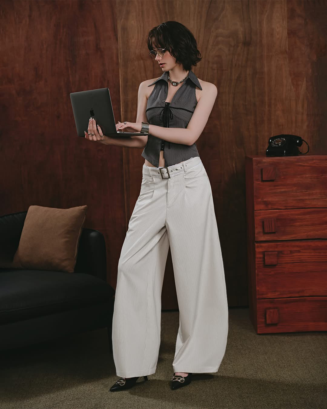 Aiai Studio Ivy Halter Top