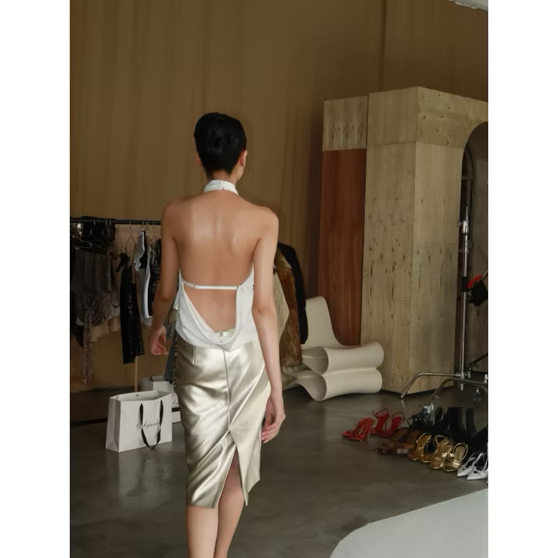 Ayserkris June Top x Silk Veil Skirt - Ready to dispatch in 48 hours