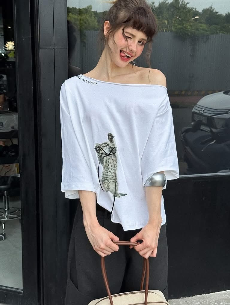Remmus Cheeky Meow Top