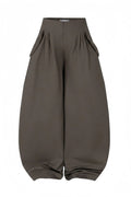 IUE “MATCHA CROISSANT" BAGGY PANTS
