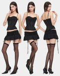 Viery Pure Sin Corset ( Black )