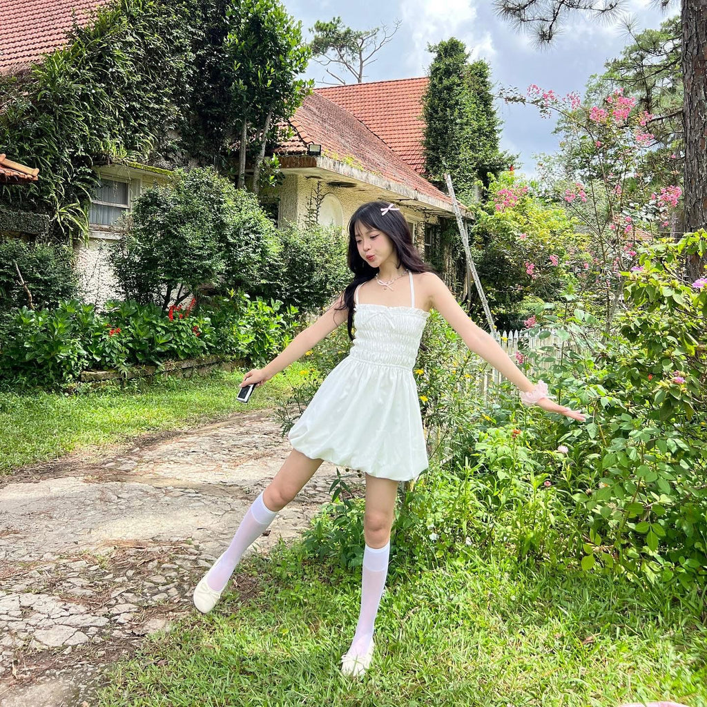 AREUM Aimee Dress + Nami Cardigan Set