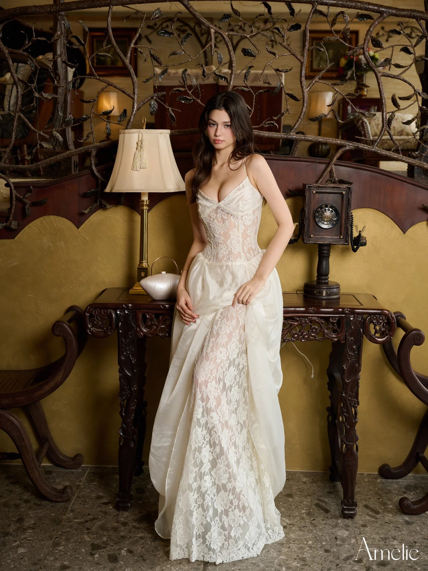 Amelie Christa Dress - Ready to dispatch in 48 hours