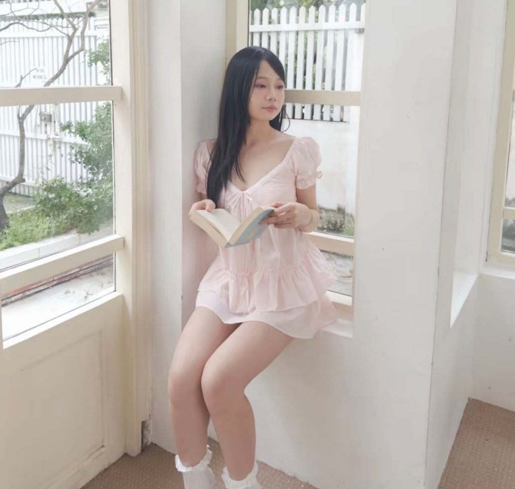 1998beforethedawn New Esme Pink Top