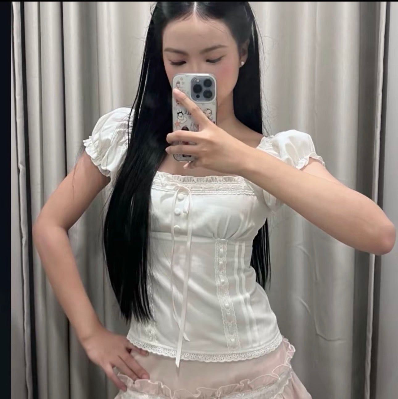 1998beforethedawn Diana Top - White