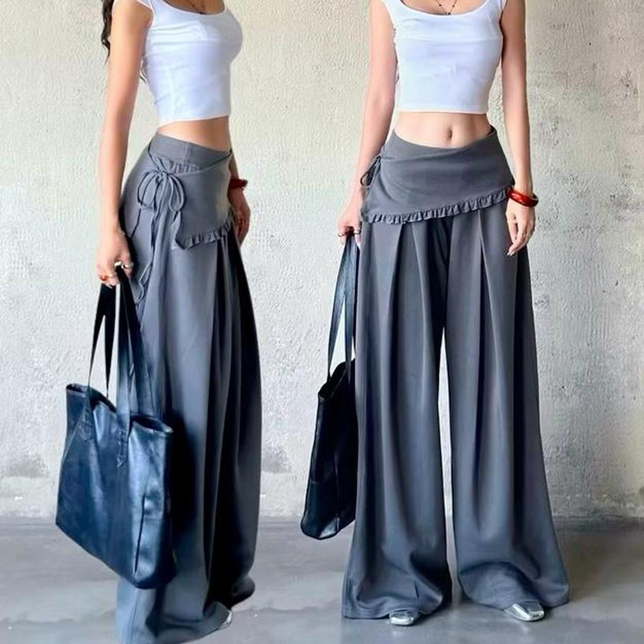 M.Studio Wide-Leg Highwaist Pants - Ready to dispatch in 48 hours