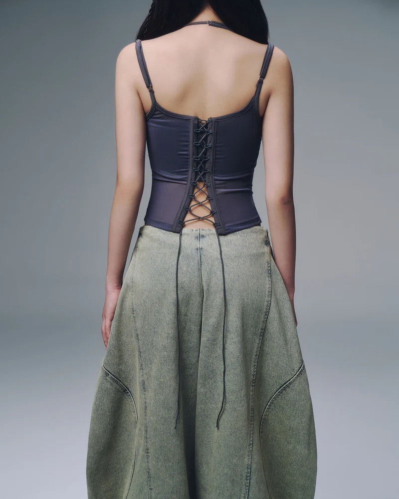 Bunnyhill Melios Mesh Top ( Dark Blue ) - Ready to dispatch in 48 hours