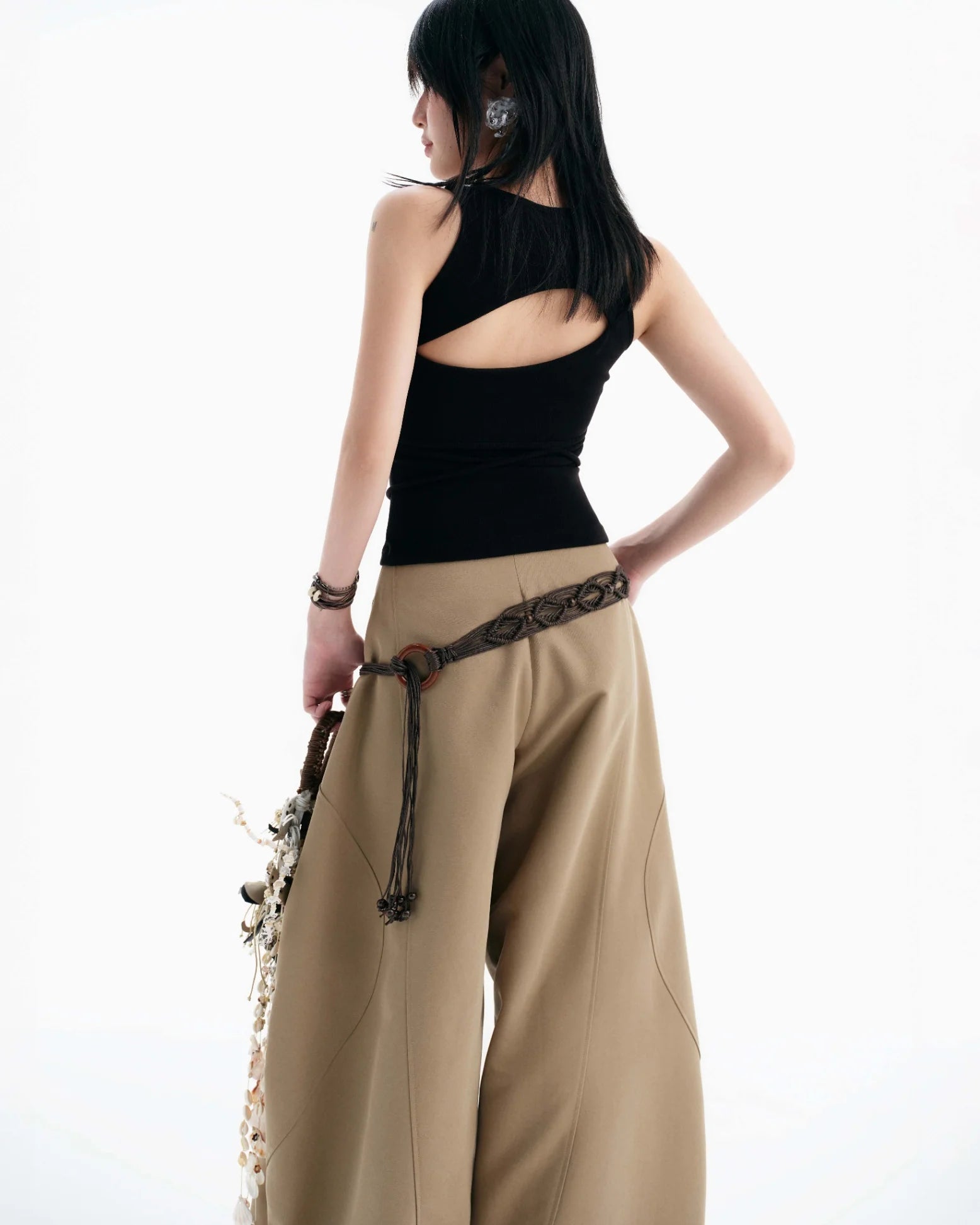 Conrad Sleeveless Top (Black)