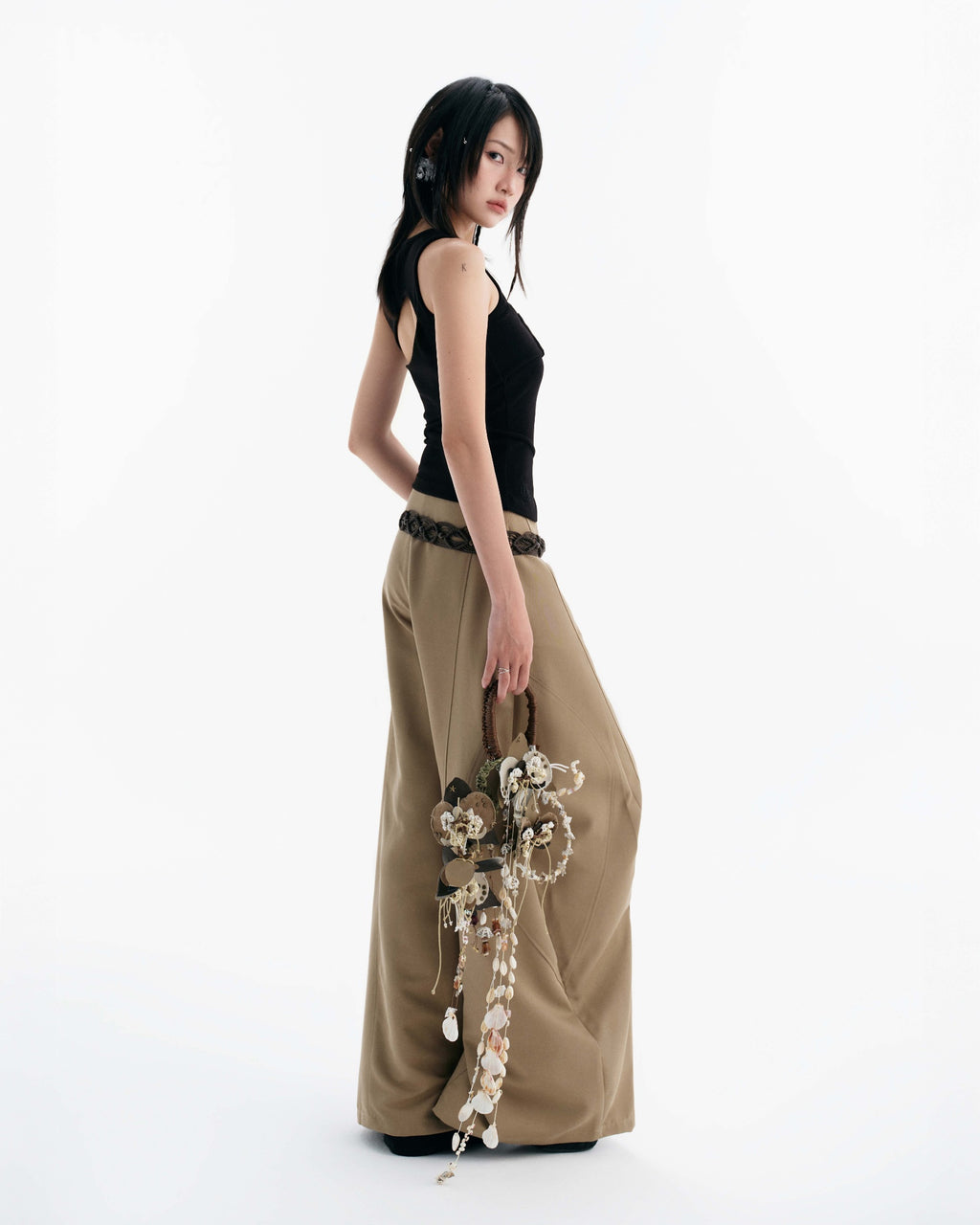 Conrad Sleeveless Top (Black)