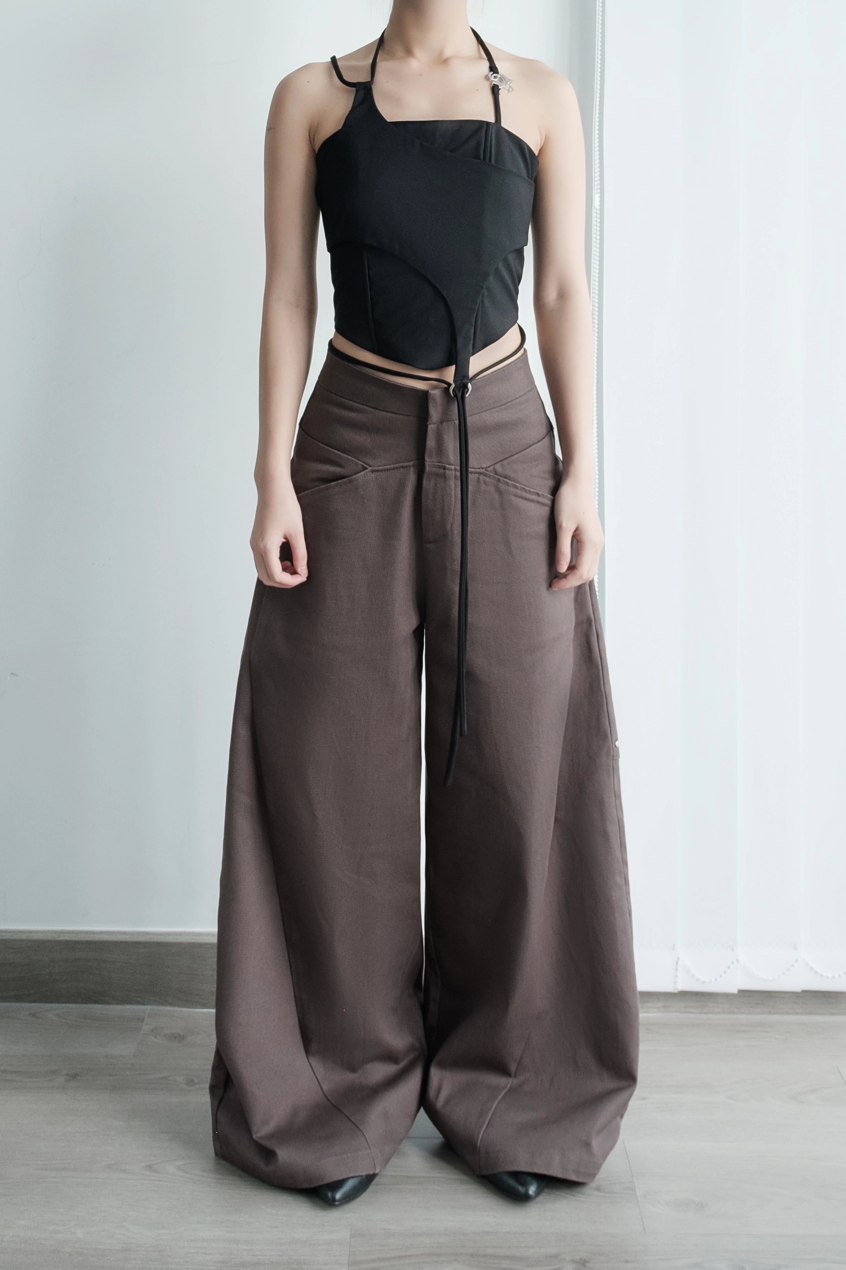 Lullaby Halter Top (Black)