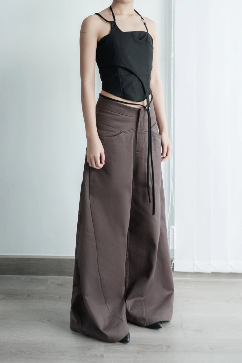 Lullaby Halter Top (Black)