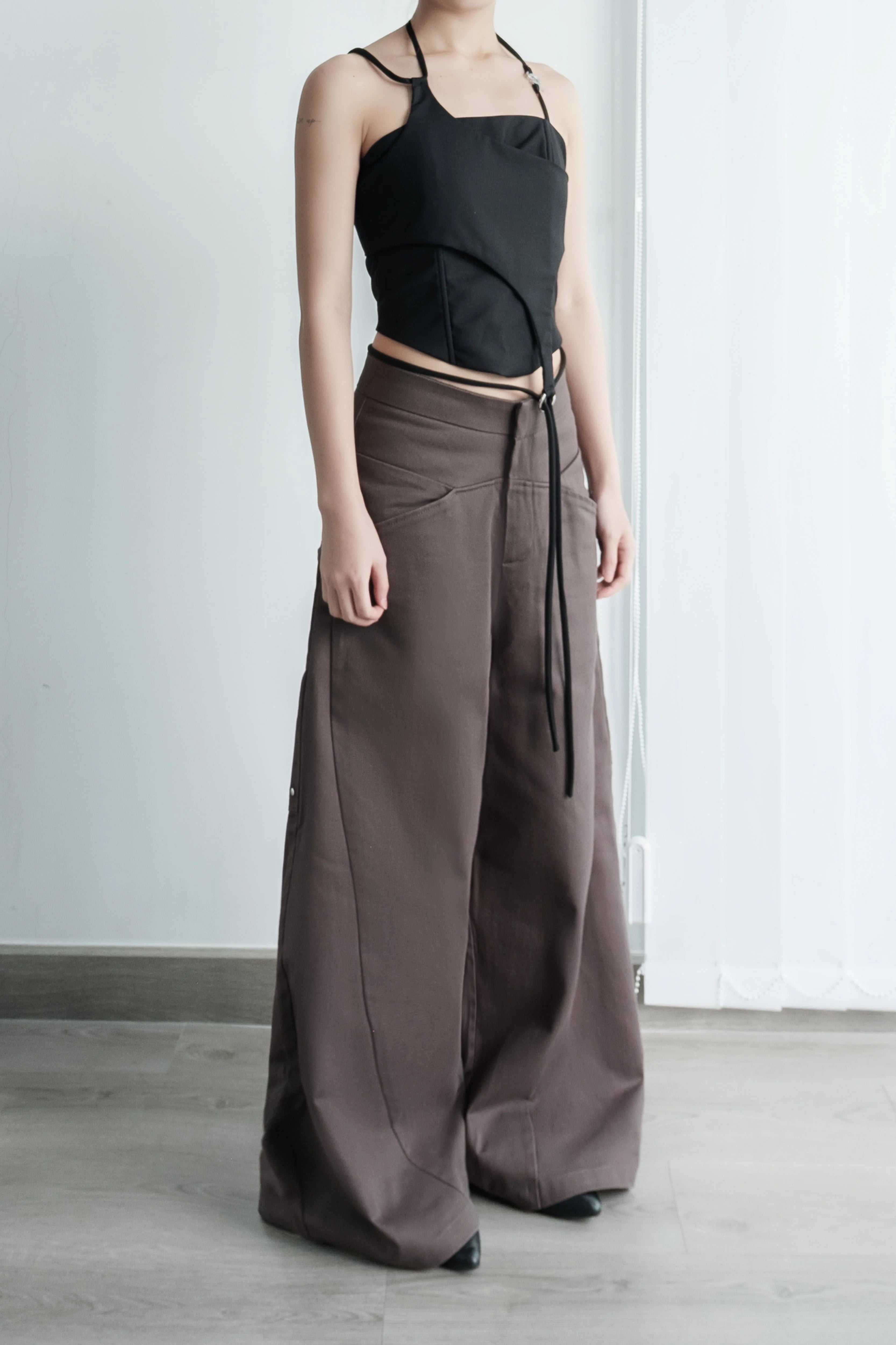 Lullaby Halter Top (Black)