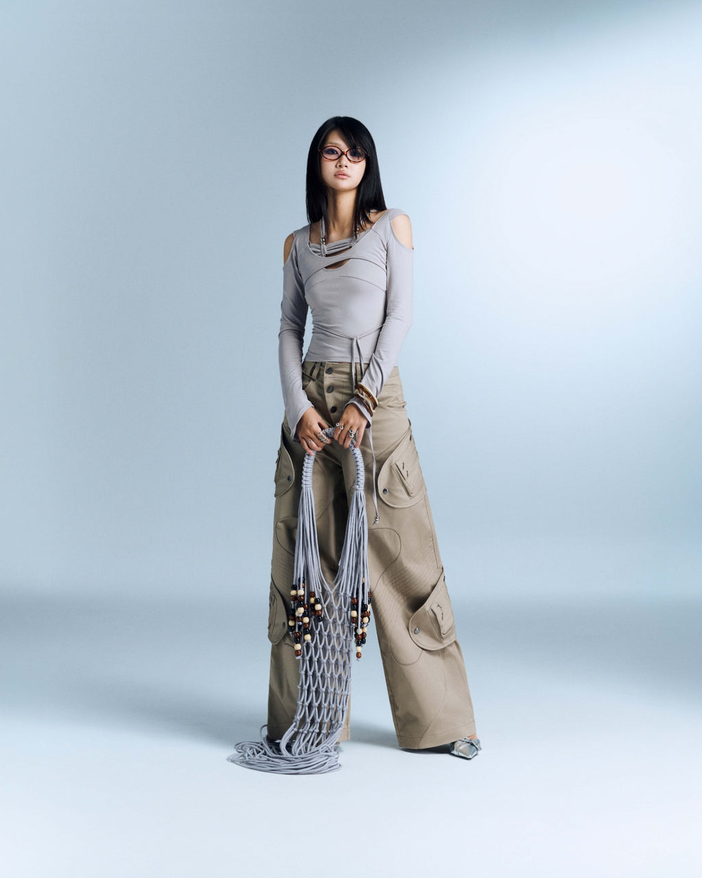 SERAFIN TOP (GREY) (Pre-order)