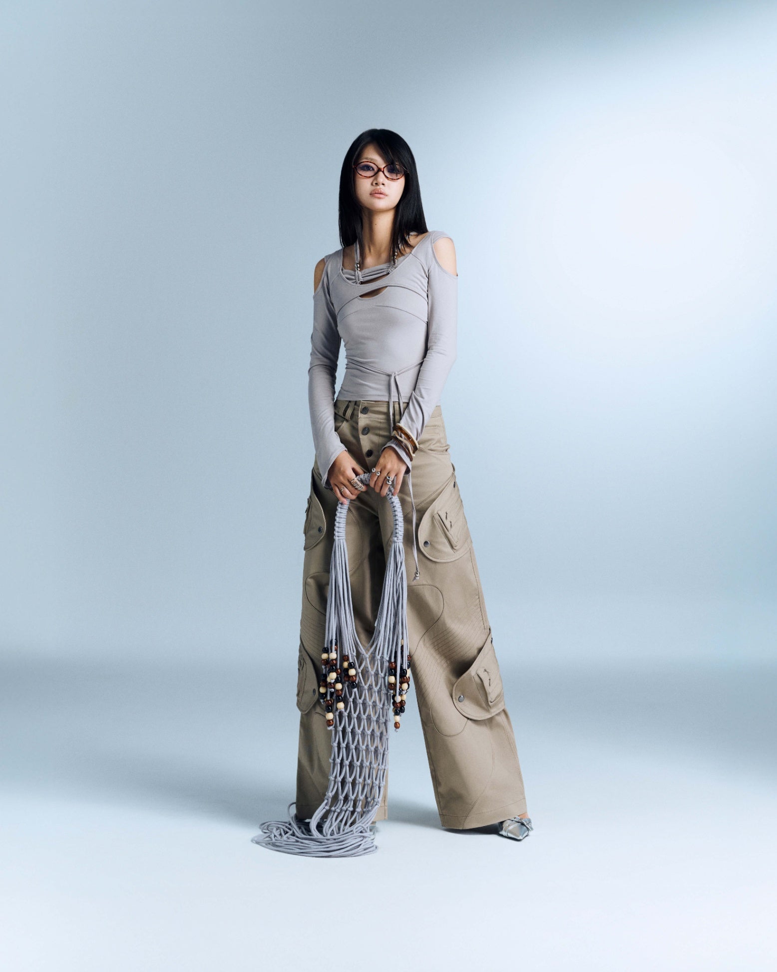 SERAFIN TOP (GREY) (Pre-order)