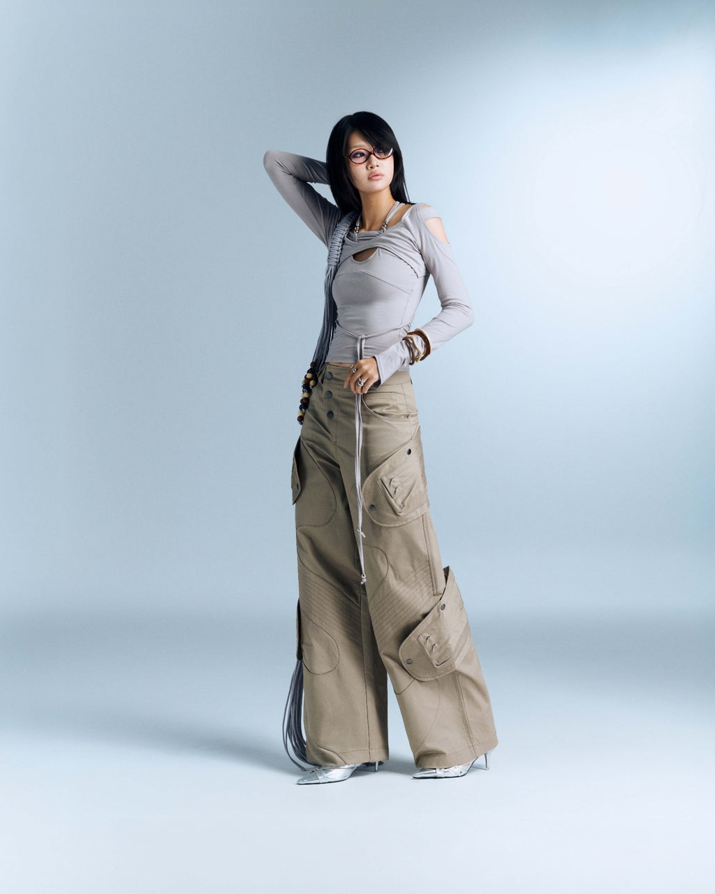 SERAFIN TOP (GREY) (Pre-order)