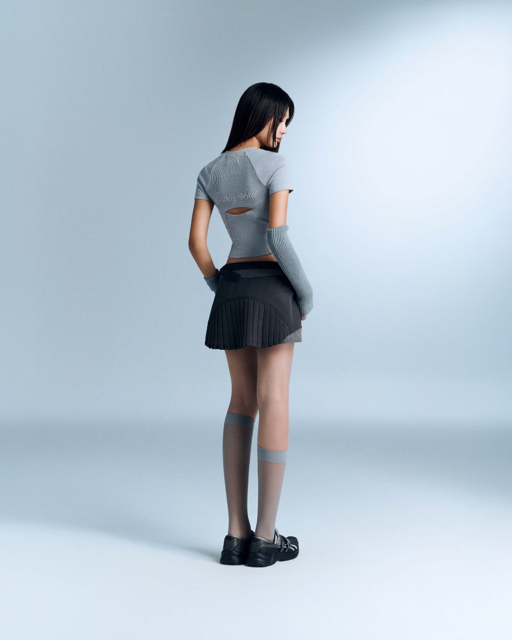 PERSEA TOP (BLUE GREY)