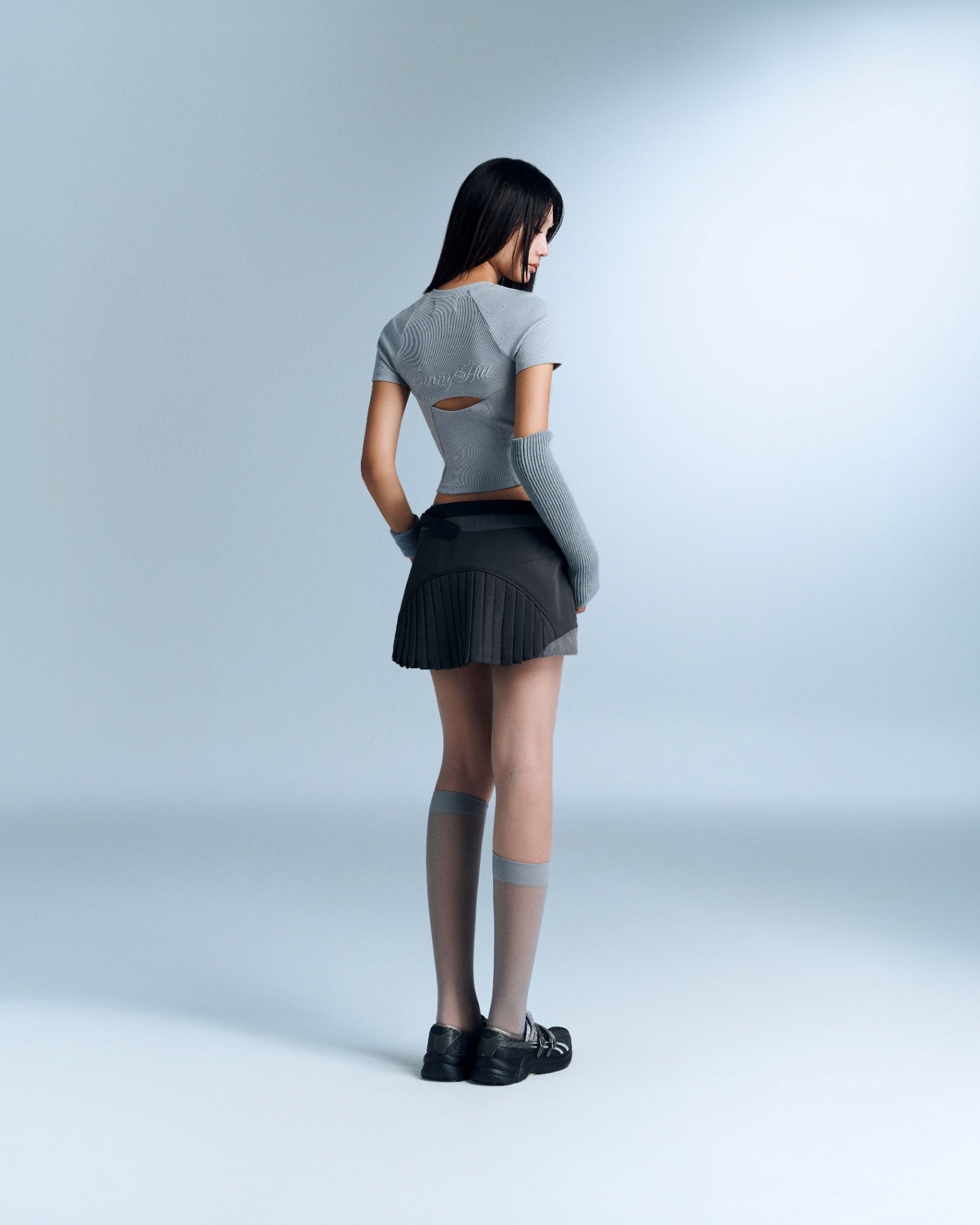 PERSEA TOP (BLUE GREY)