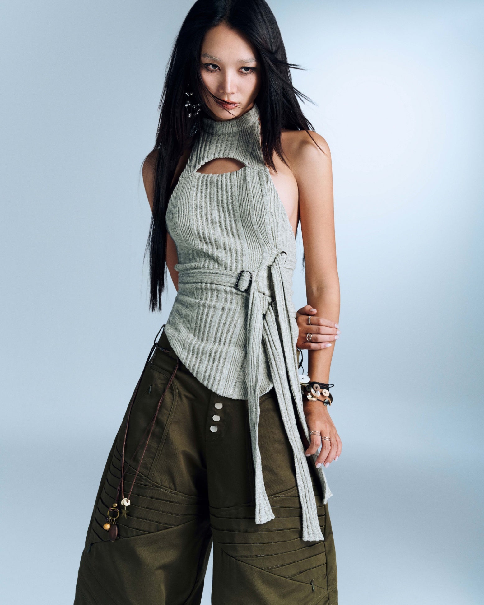 RUBY TOP (GREY) (Pre-order)