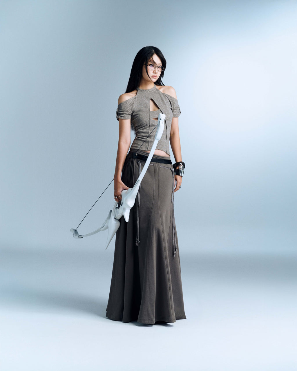 LOBELIA TOP (GREY) (Pre-order)