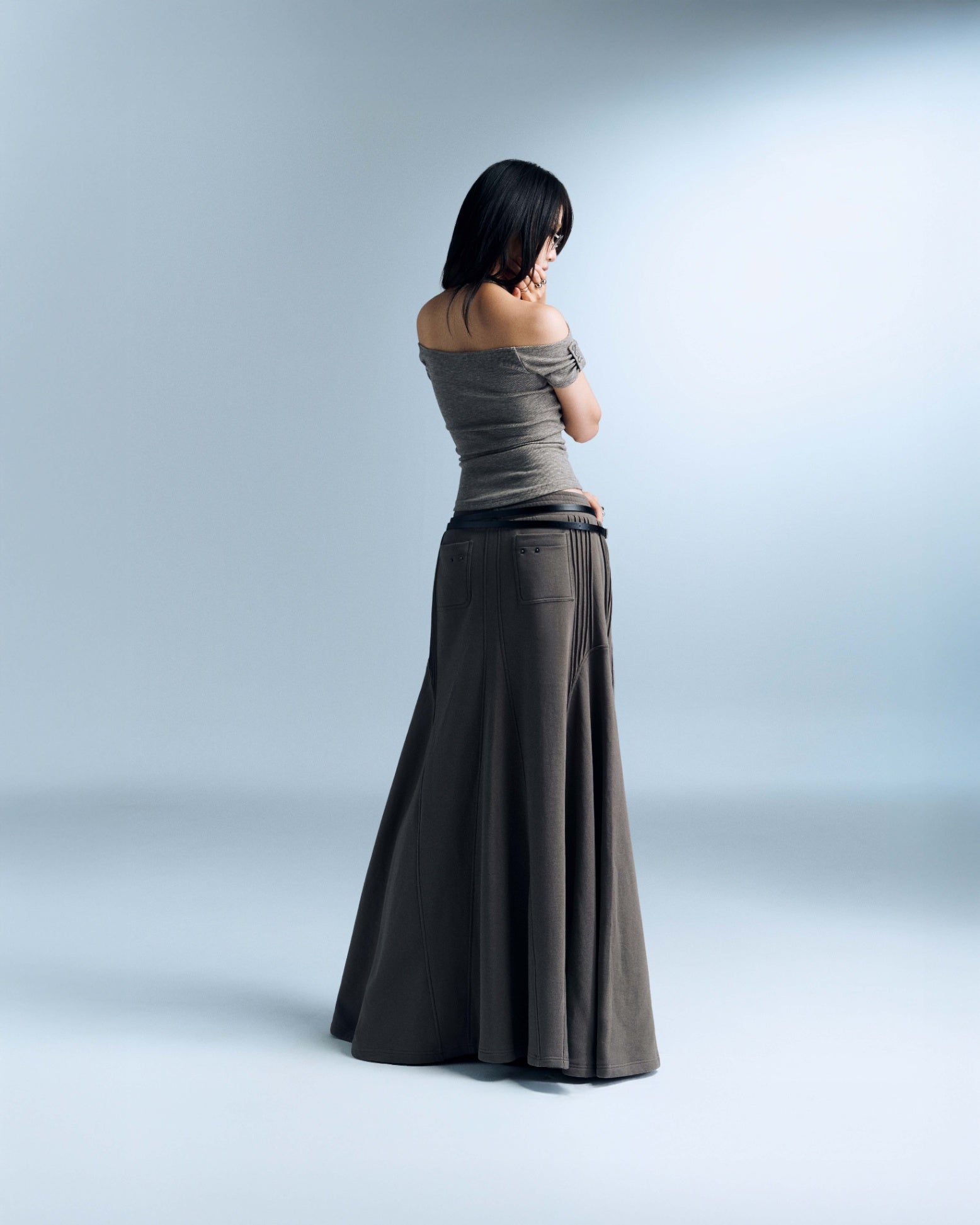 LOBELIA TOP (GREY) (Pre-order)