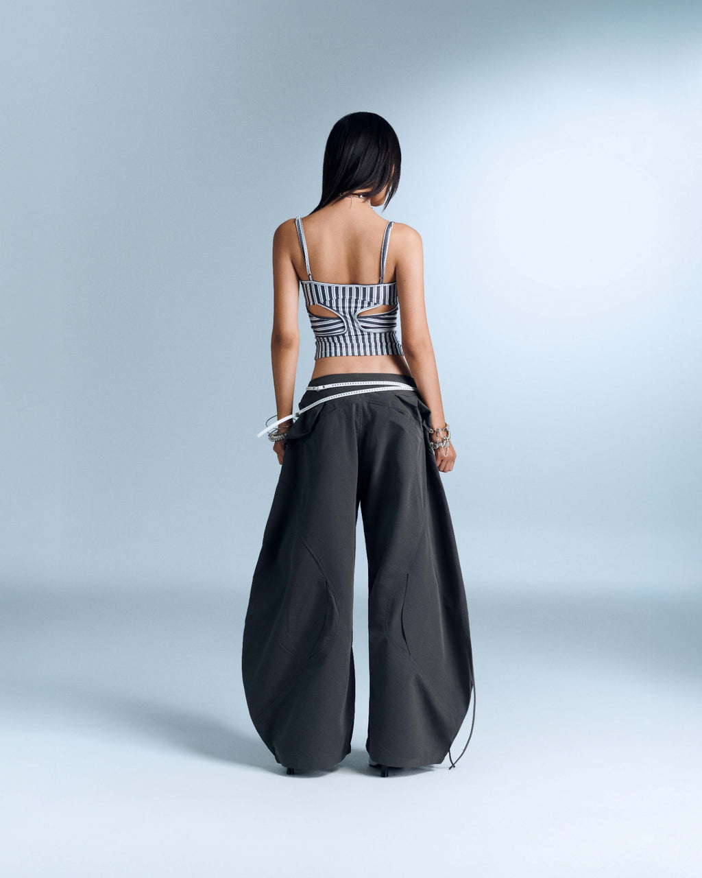 LUCINE TOP (NAVY STRIPES)