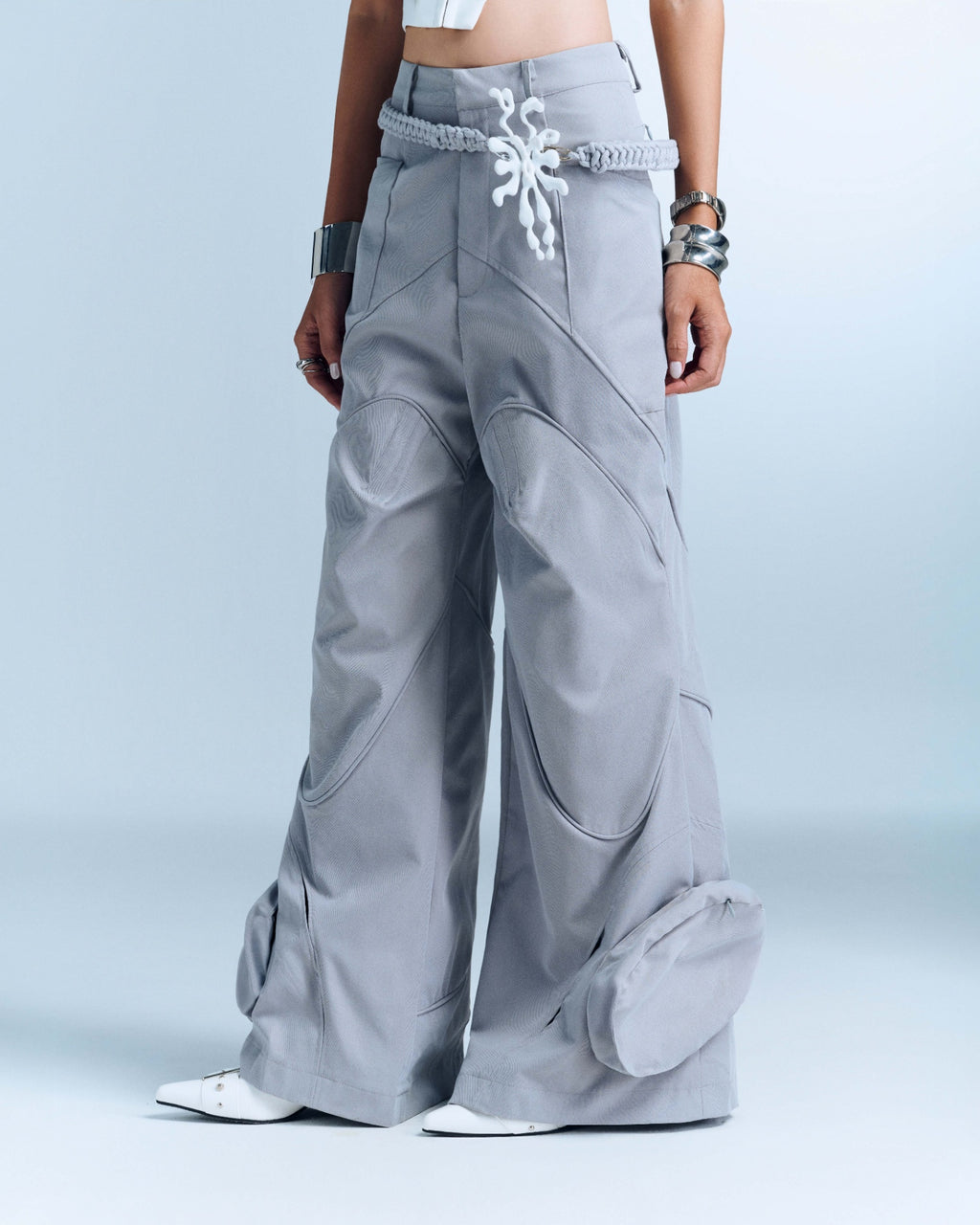 PRISM PANTS (LIGHT GREY)