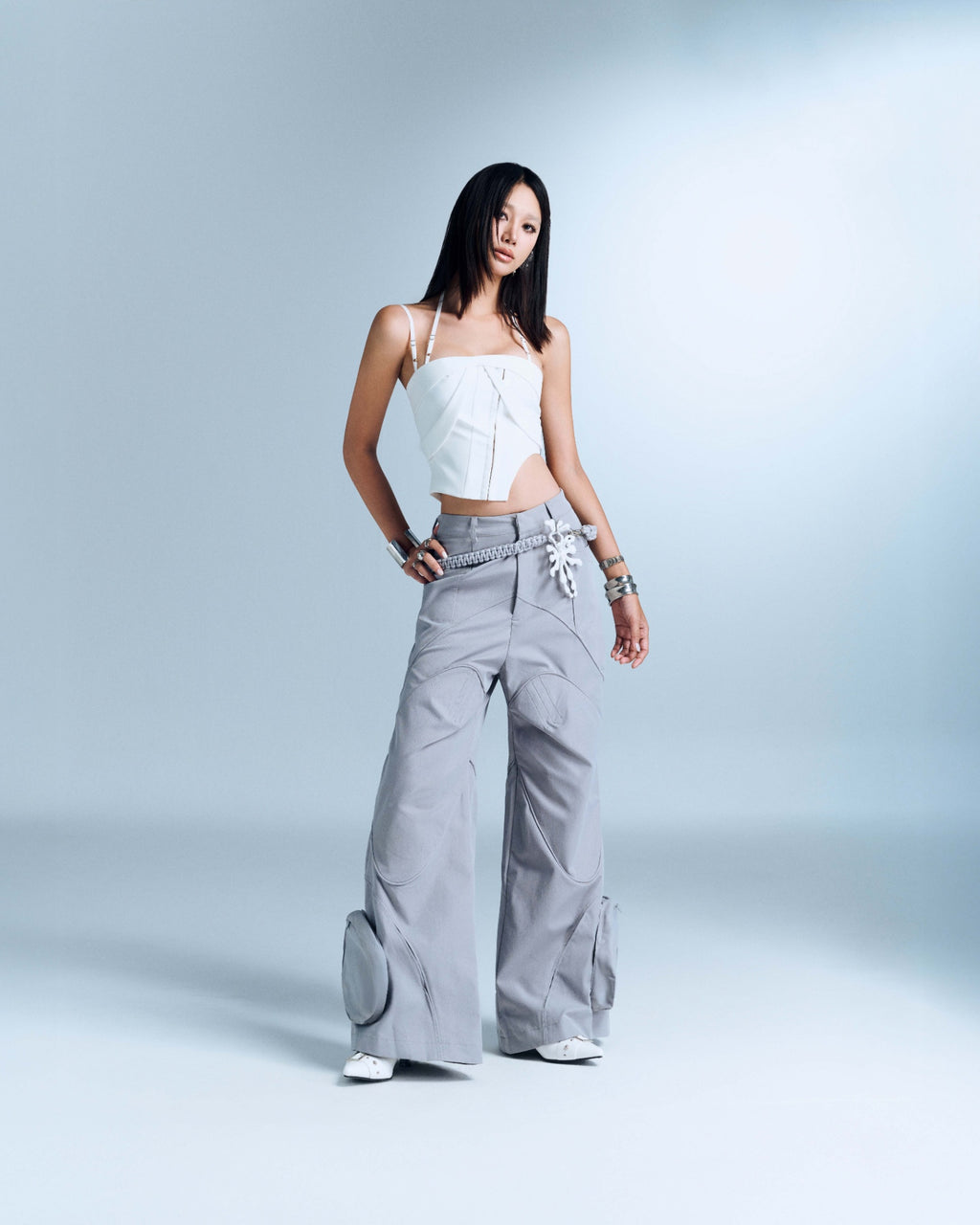 PRISM PANTS (LIGHT GREY)