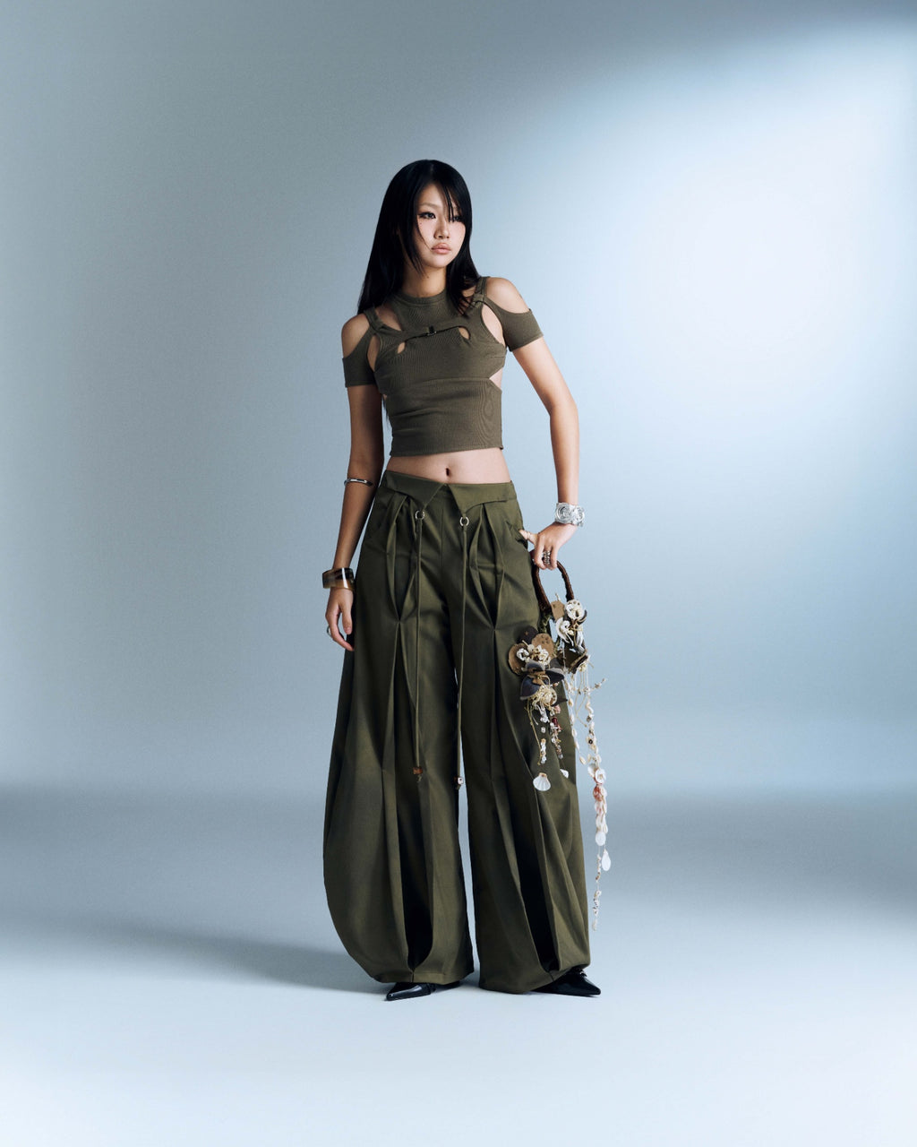 SOLOMON PANTS (ARMY GREEN) (Pre-order)