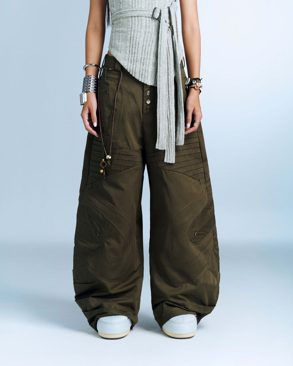 DESMOND PANTS (ARMY GREEN)