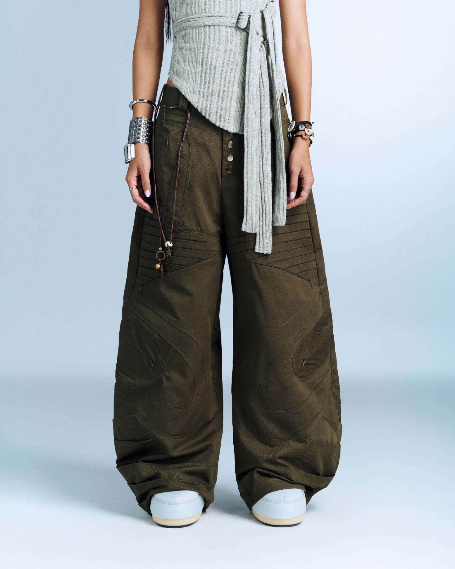 DESMOND PANTS (ARMY GREEN)