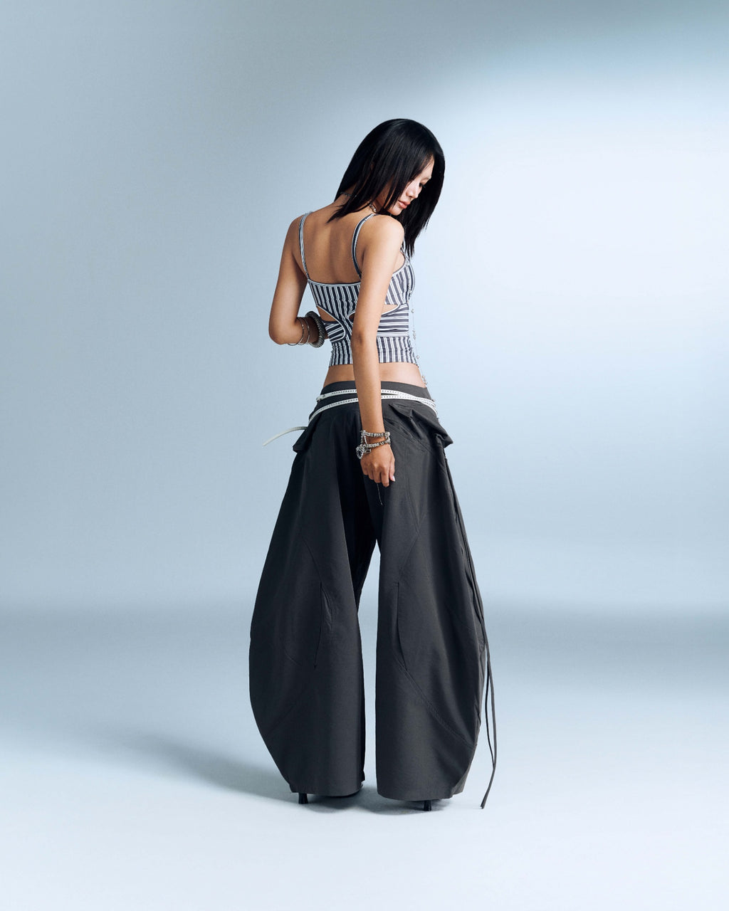 SALVIUS PANTS (GREY) (Pre-order)