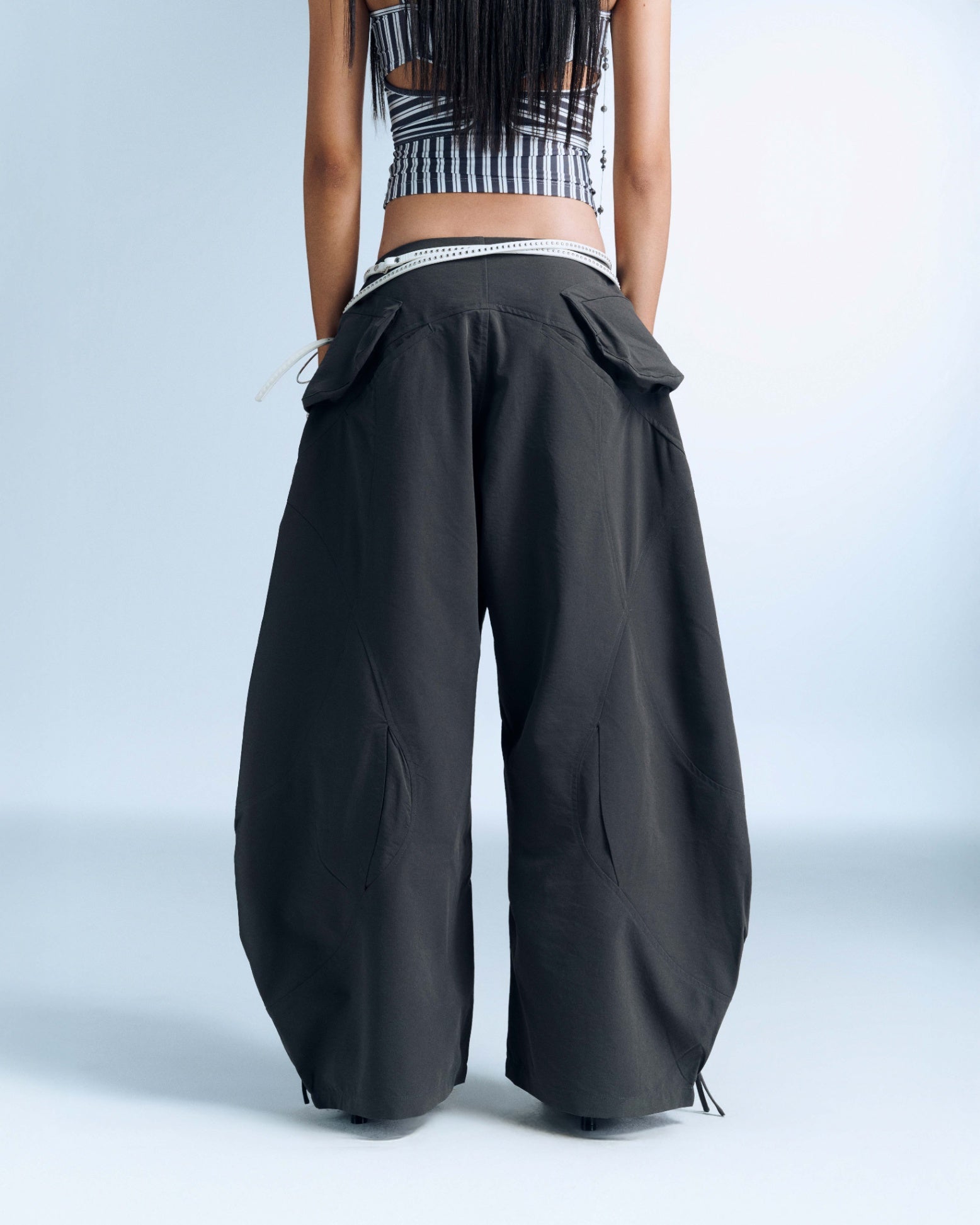 SALVIUS PANTS (GREY) (Pre-order)