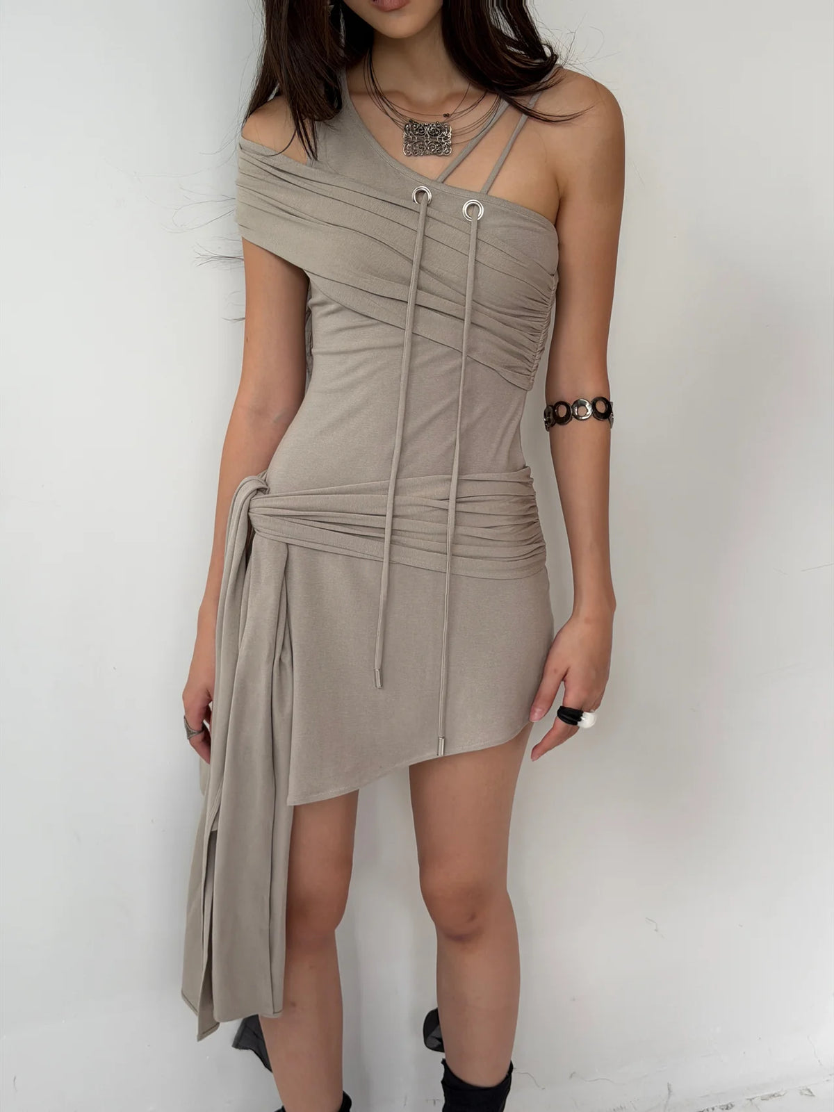 Intoeight drape dress