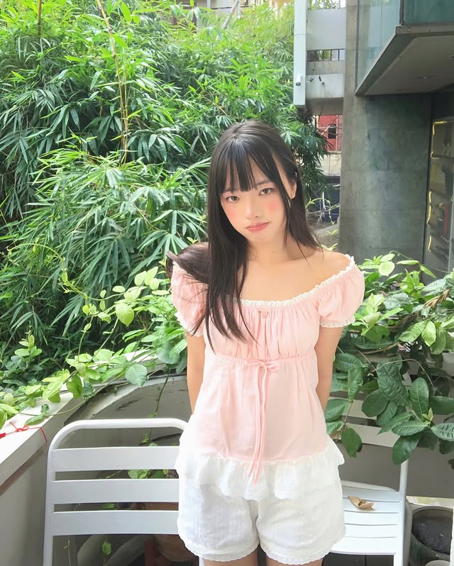 Miyu Pink Top