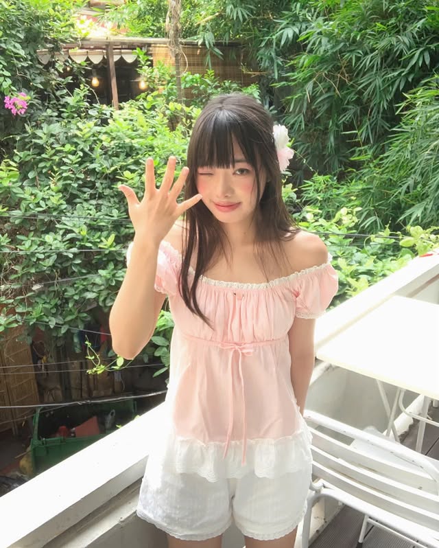 Miyu Pink Top